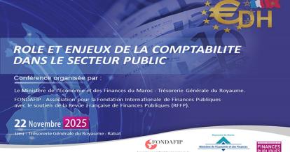 Une conférence-débat sur le thème : « Rôle et enjeux de la comptabilité dans le secteur public »